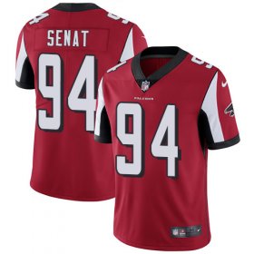 Wholesale Cheap Nike Falcons #94 Deadrin Senat Red Team Color Men\'s Stitched NFL Vapor Untouchable Limited Jersey