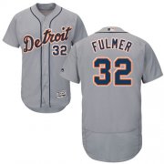 Wholesale Cheap Tigers #32 Michael Fulmer Grey Flexbase Authentic Collection Stitched MLB Jersey