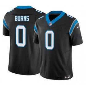 Wholesale Cheap Men\'s Carolina Panthers #0 Brian Burns Black 2023 F.U.S.E. Vapor Untouchable Football Stitched Jersey