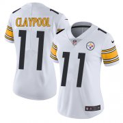 Wholesale Cheap Nike Steelers #11 Chase Claypool White Women's Stitched NFL Vapor Untouchable Limited Jersey