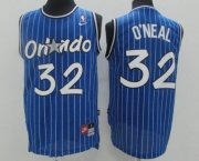 Wholesale Cheap Men's Orlando Magic #32 Shaquille O'neal Blue Stitched NBA Nike Swingman Jersey