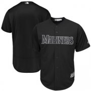 Wholesale Cheap Seattle Mariners Blank Majestic 2019 Players' Weekend Cool Base Team Jersey Black
