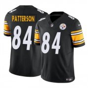 Cheap Men's Pittsburgh Steelers #84 Cordarrelle Patterson Black 2024 F.U.S.E. Vapor Untouchable Limited Football Stitched Jersey