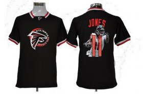 Wholesale Cheap Nike Falcons #11 Julio Jones Black Men\'s NFL Game All Star Fashion Jersey