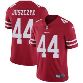 Wholesale Cheap Nike 49ers #44 Kyle Juszczyk Red Team Color Men\'s Stitched NFL Vapor Untouchable Limited Jersey