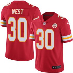 Wholesale Cheap Nike Chiefs #30 Charcandrick West Red Team Color Men\'s Stitched NFL Vapor Untouchable Limited Jersey