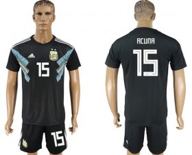 Wholesale Cheap Argentina #15 Acuna Away Soccer Country Jersey