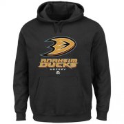 Wholesale Cheap Anaheim Ducks Majestic Big & Tall Critical Victory Pullover Hoodie Black