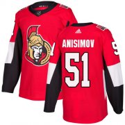 Wholesale Cheap Adidas Senators #51 Artem Anisimov Red Home Authentic Stitched NHL Jersey