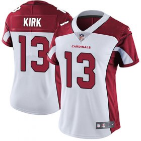 Wholesale Cheap Nike Cardinals #13 Christian Kirk White Women\'s Stitched NFL Vapor Untouchable Limited Jersey