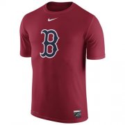 Wholesale Cheap Boston Red Sox Nike Authentic Collection Legend Logo 1.5 Performance T-Shirt Red