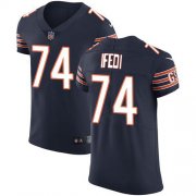 Wholesale Cheap Nike Bears #74 Germain Ifedi Navy Blue Team Color Men's Stitched NFL Vapor Untouchable Elite Jersey