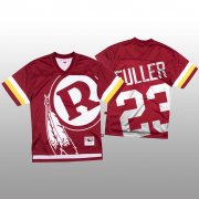 Wholesale Cheap NFL Washington Redskins #23 Kendall Fuller Red Men's Mitchell & Nell Big Face Fashion Limited NFL Jersey