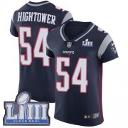 Wholesale Cheap Nike Patriots #54 Dont'a Hightower Navy Blue Team Color Super Bowl LIII Bound Men's Stitched NFL Vapor Untouchable Elite Jersey