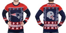 Wholesale Cheap Nike Patriots Men\'s Ugly Sweater