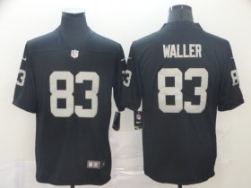 Wholesale Cheap Men\'s Oakland Raiders #83 Darren Waller Black Vapor Untouchable Limited Stitched NFL Jersey