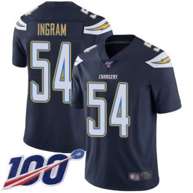 Wholesale Cheap Nike Chargers #54 Melvin Ingram Navy Blue Team Color Men\'s Stitched NFL 100th Season Vapor Limited Jersey