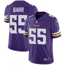 Wholesale Cheap Nike Vikings #55 Anthony Barr Purple Team Color Men\'s Stitched NFL Vapor Untouchable Limited Jersey