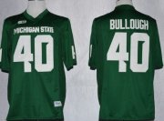 Wholesale Cheap Michigan State Spartans #40 Max Bullough 2013 Green Jersey