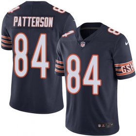Wholesale Cheap Nike Bears #84 Cordarrelle Patterson Navy Blue Team Color Men\'s Stitched NFL Vapor Untouchable Limited Jersey