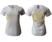Wholesale Cheap Women's France Personalized Away Soccer Country Jersey