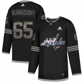 Wholesale Cheap Adidas Capitals #65 Andre Burakovsky Black_1 Authentic Classic Stitched NHL Jersey