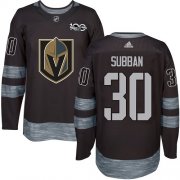 Wholesale Cheap Adidas Golden Knights #30 Malcolm Subban Black 1917-2017 100th Anniversary Stitched NHL Jersey