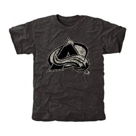 Wholesale Cheap Men\'s Colorado Avalanche Black Rink Warrior T-Shirt