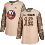 Wholesale Cheap Adidas Islanders #16 Pat LaFontaine Camo Authentic 2017 Veterans Day Stitched NHL Jersey