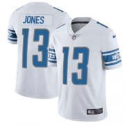 Wholesale Cheap Nike Lions #13 T.J. Jones White Youth Stitched NFL Vapor Untouchable Limited Jersey