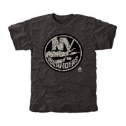 Wholesale Cheap Men's New York Islanders Black Rink Warrior T-Shirt