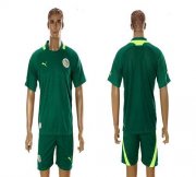 Wholesale Cheap Senegal Blank 2012/2013 Green Away Soccer Country Jersey