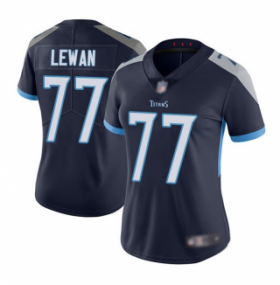 Wholesale Cheap Women\'s Navy Tennessee Titans #77 Taylor Lewan Vapor Untouchable Limited Stitched Football Jersey