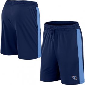 Wholesale Cheap Men\'s Tennessee Titans Navy Performance Shorts