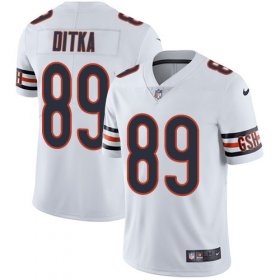 Wholesale Cheap Nike Bears #89 Mike Ditka White Men\'s Stitched NFL Vapor Untouchable Limited Jersey