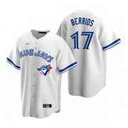 Cheap Mens Toronto Blue Jays #17 Jose Berrios Nike White Cooperstown Collection Jersey