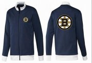 Wholesale Cheap NHL Boston Bruins Zip Jackets Dark Blue-1