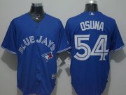 Wholesale Cheap Blue Jays #54 Roberto Osuna Blue New Cool Base Stitched MLB Jersey