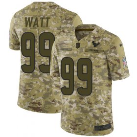 Wholesale Cheap Nike Texans #99 J.J. Watt Camo Men\'s Stitched NFL Limited 2018 Salute To Service Jersey