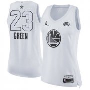 Wholesale Cheap Nike Golden State Warriors #23 Draymond Green White Women's NBA Jordan Swingman 2018 All-Star Game Jersey
