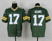 Wholesale Cheap Nike Packers #17 Davante Adams Green Team Color Men's Stitched NFL Elite Jersey