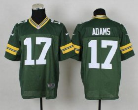 Wholesale Cheap Nike Packers #17 Davante Adams Green Team Color Men\'s Stitched NFL Elite Jersey