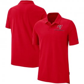 Wholesale Cheap Tampa Bay Buccaneers Nike Sideline Elite Performance Polo Red