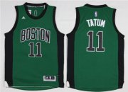 Wholesale Cheap Boston Celtics #11 Jayson Tatum Green Swingman Jersey