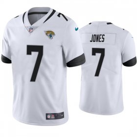 Wholesale Cheap Men\'s Jacksonville Jaguars #7 Zay Jones White Vapor Untouchable Limited Stitched Jersey