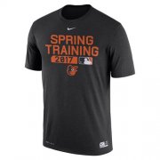Wholesale Cheap Men's Baltimore Orioles Nike Black Authentic Collection Legend Team Issue Performance T-Shirt