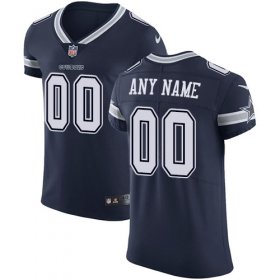 Wholesale Cheap Nike Dallas Cowboys Customized Navy Blue Team Color Stitched Vapor Untouchable Elite Men\'s NFL Jersey