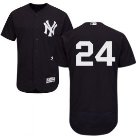 Wholesale Cheap Yankees #24 Gary Sanchez Navy Blue Flexbase Authentic Collection Stitched MLB Jersey