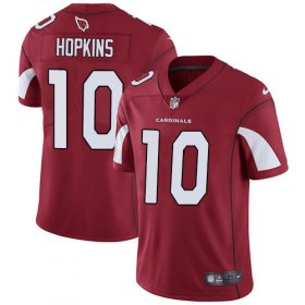Wholesale Cheap Nike Cardinals #10 DeAndre Hopkins Red Team Color Men\'s Stitched NFL Vapor Untouchable Limited Jersey