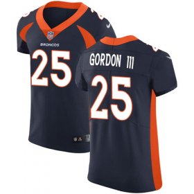Wholesale Cheap Nike Broncos #25 Melvin Gordon III Navy Blue Alternate Men\'s Stitched NFL New Elite Jersey